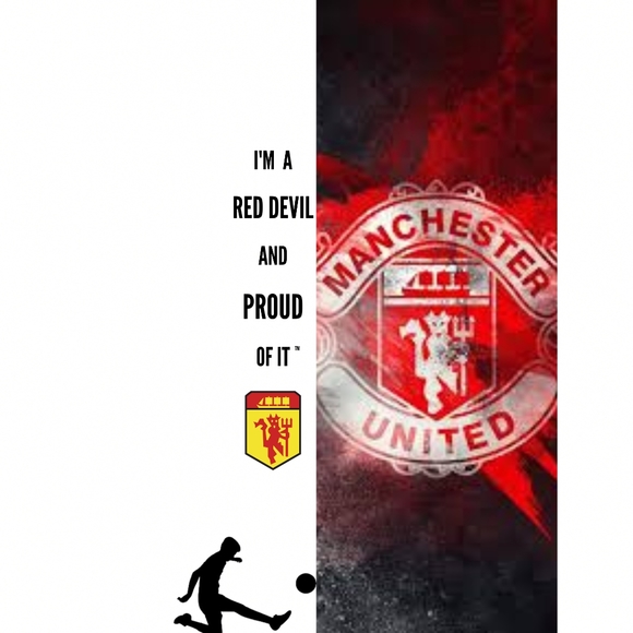 Manchester United "Red Devils" New and Proud of it! Unisex Cut & Sew! - Picture 8 of 9